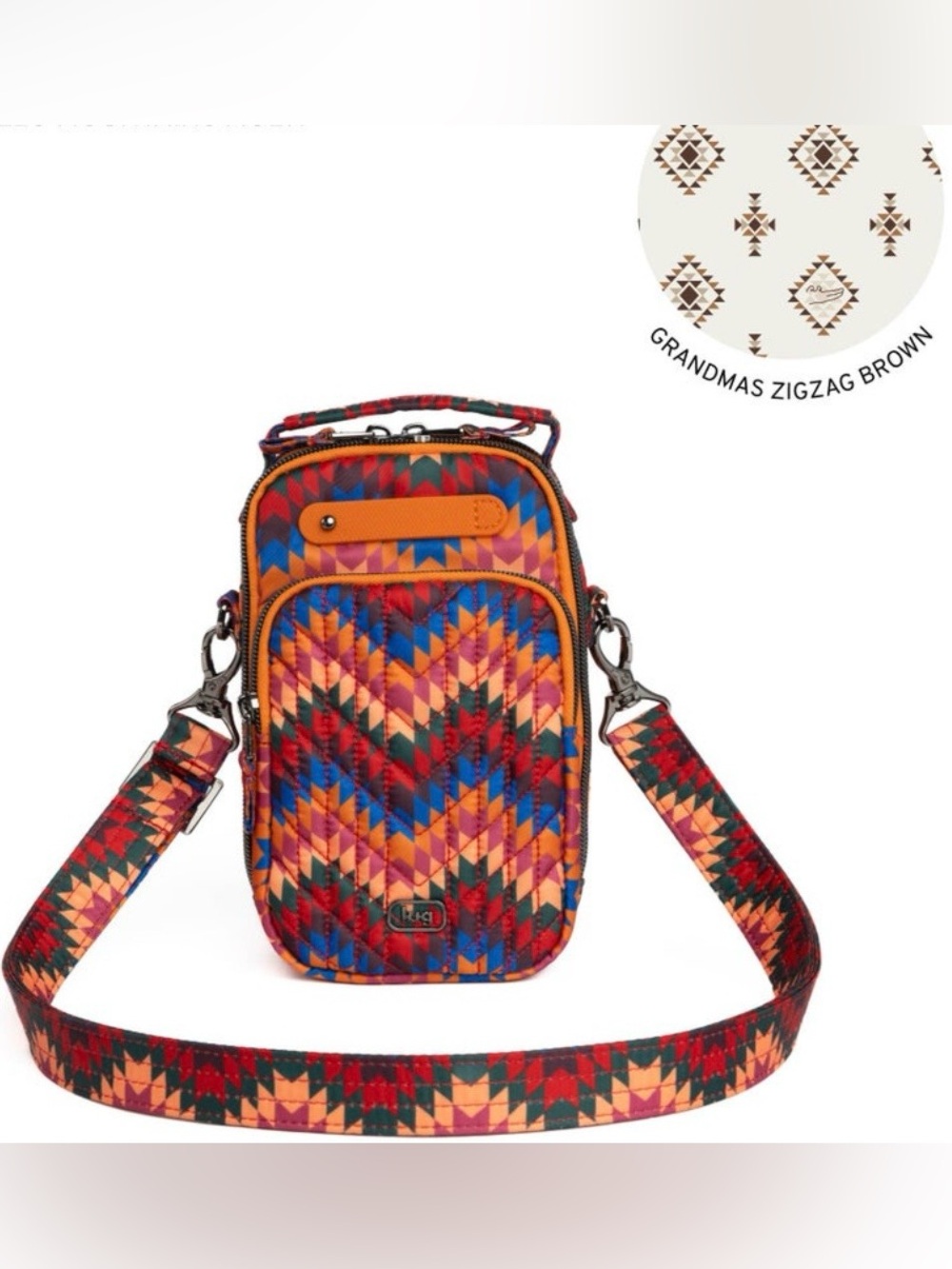 Lug Mini Skeeter Crossbody Guild Collection Multi. NWT